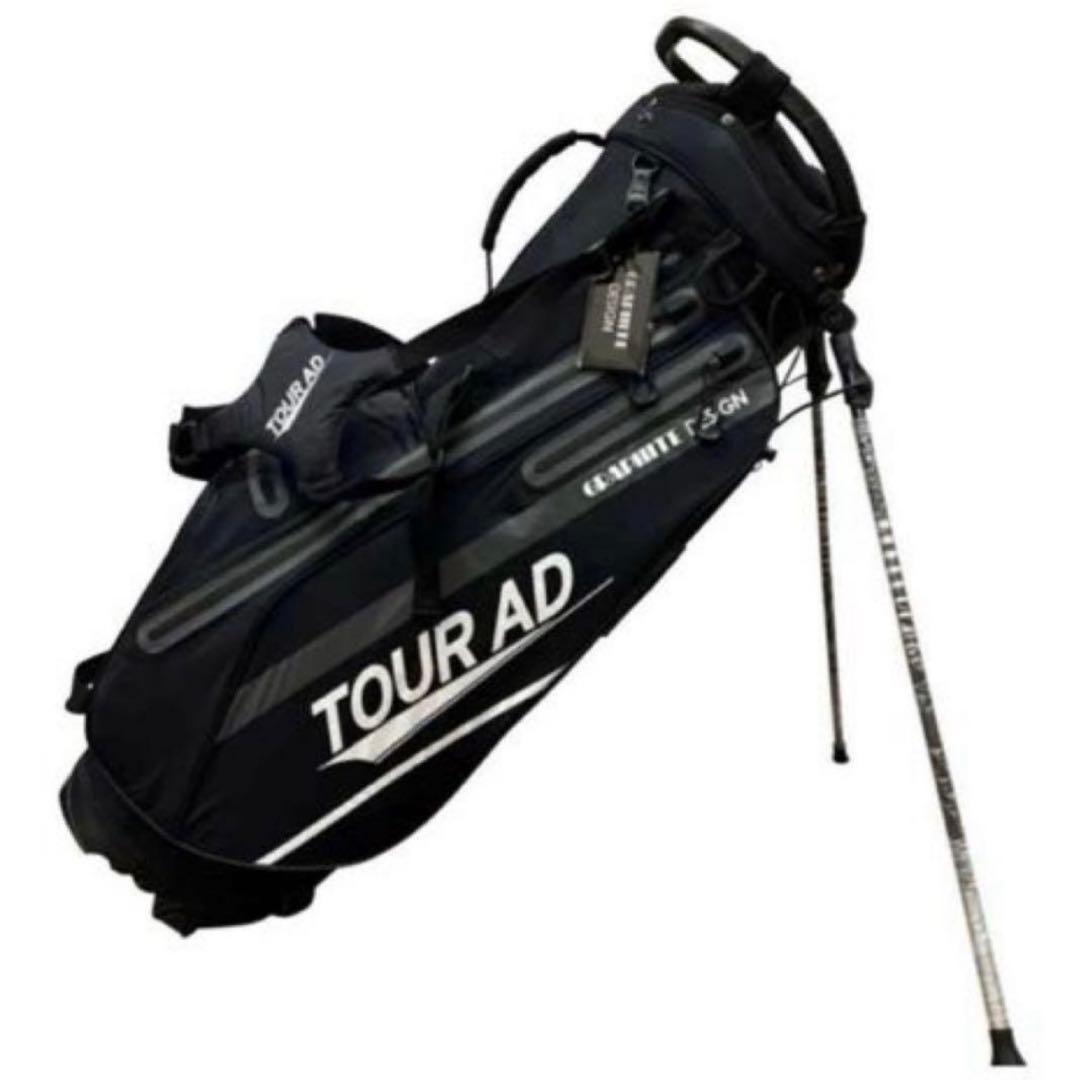 グラファイトデザイン　ブラック　キャディーバック　2023年モデル　プロ支給品