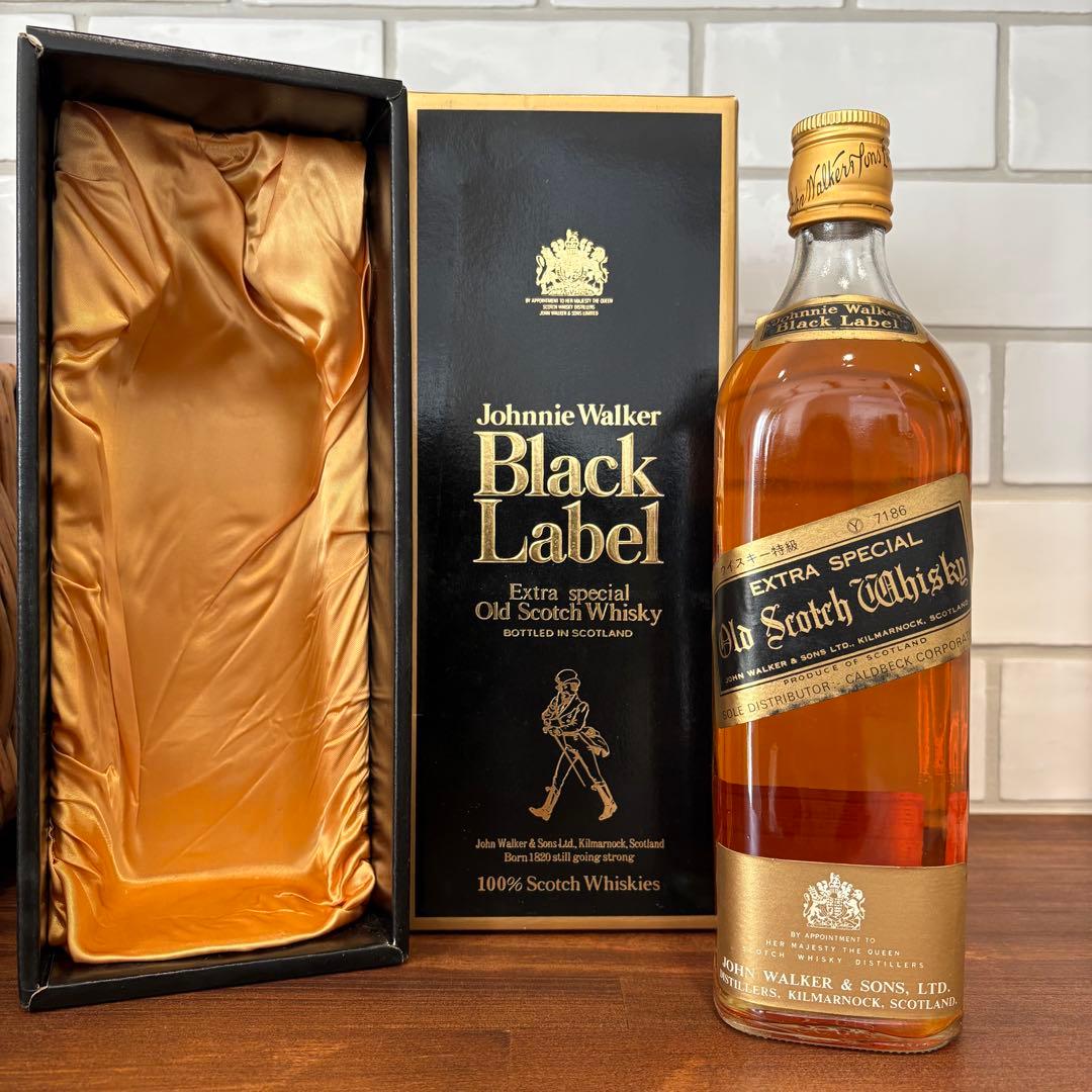 【未開栓品】ジョニーウォーカー ブラックラベル エクストラスペシャル 白紋章