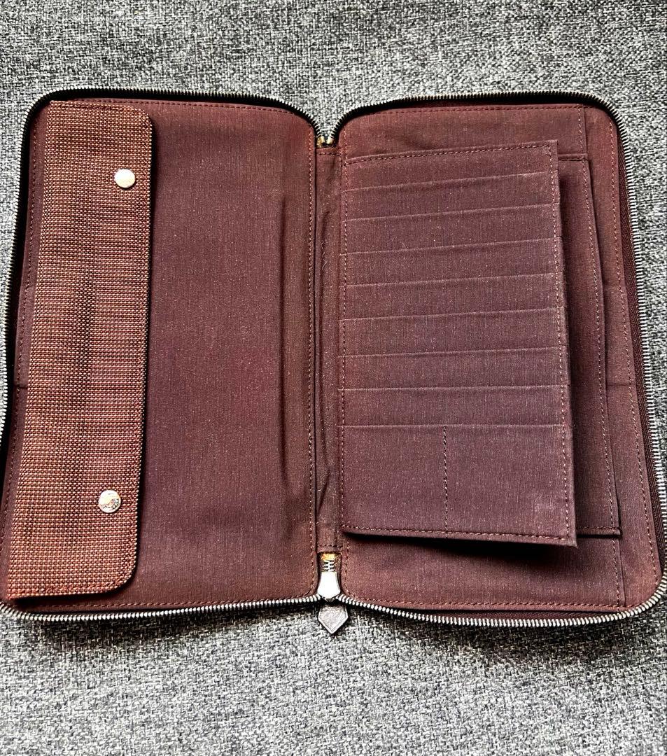 宮伸様　HERMESエールライン パース　ラウンドファスナー パスポートケース