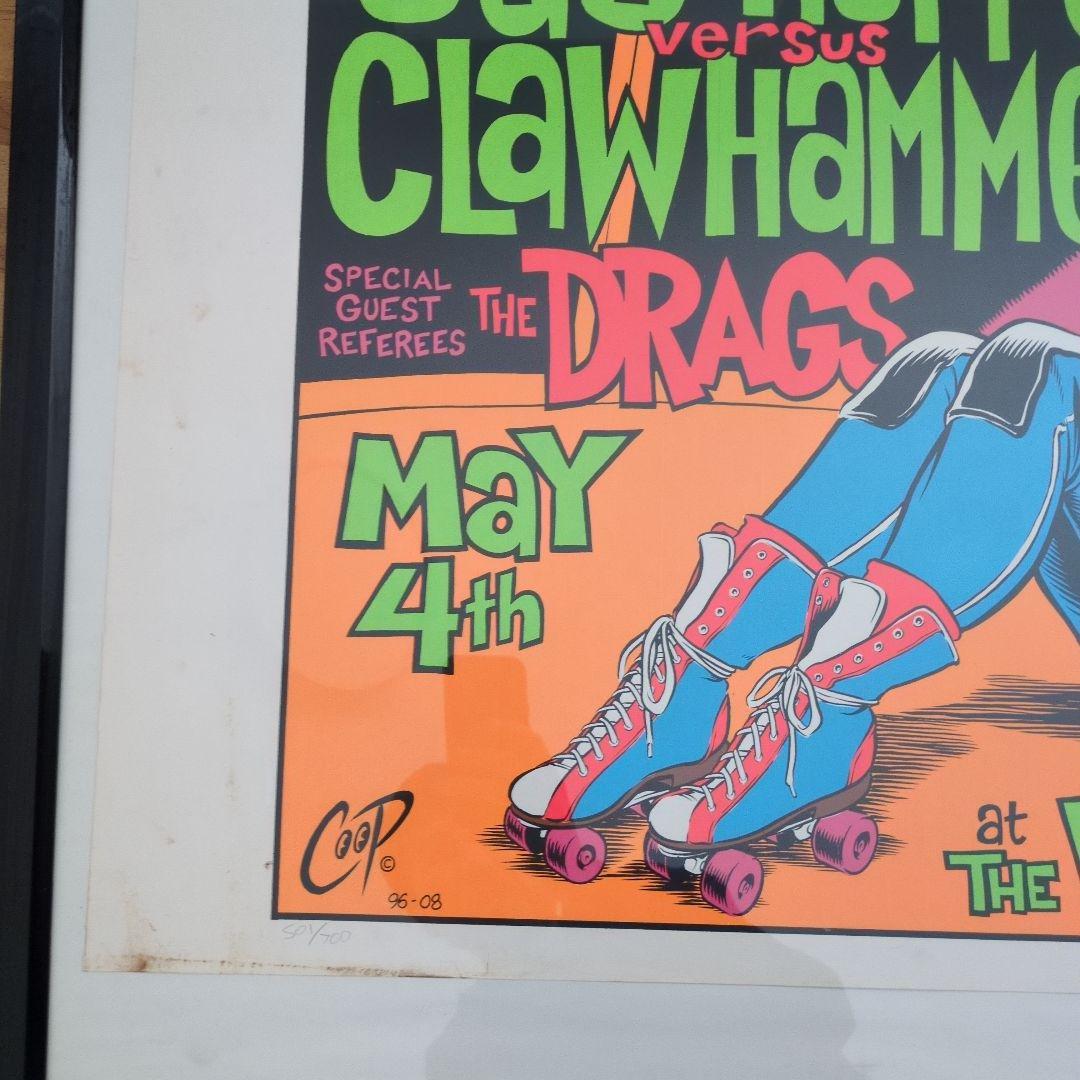 Gas Huffer 1996 Chris Coop シルクスクリーンポスター