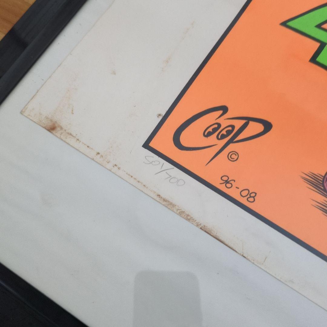 Gas Huffer 1996 Chris Coop シルクスクリーンポスター