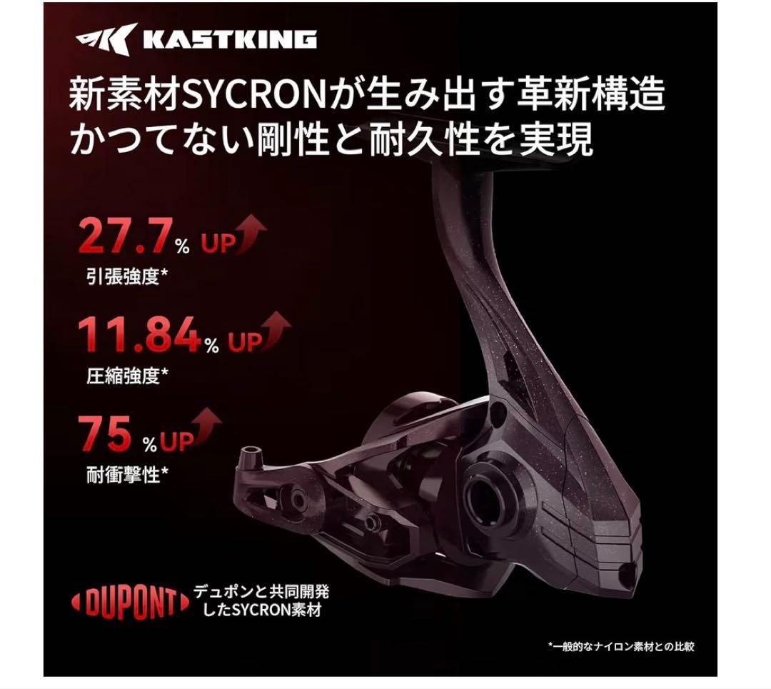 KASTKING Valiant Eagle シリーズ スピニングリール