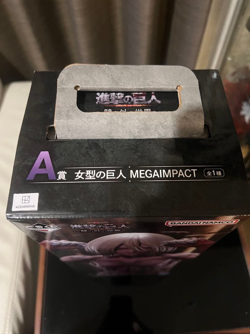 一番くじ　進撃の巨人 A賞女型の巨人 MEGAIMPACT