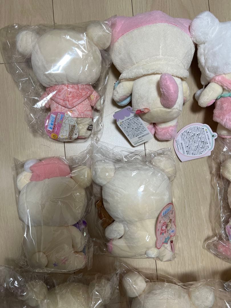 コリラックマ　タグ付きぬいぐるみ　10点セット