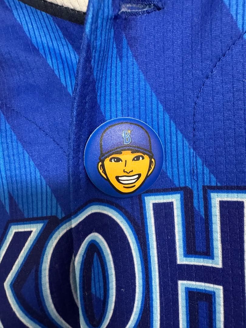 横浜DeNAベイスターズ 度会隆輝 ユニフォーム(ビジター) Mサイズ キャップ