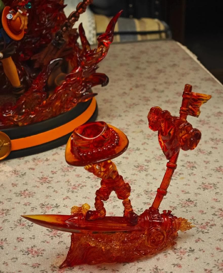 ワンピース 大炎戒炎帝 ポートガス・D・火拳のエース ガレージキット フィギュア