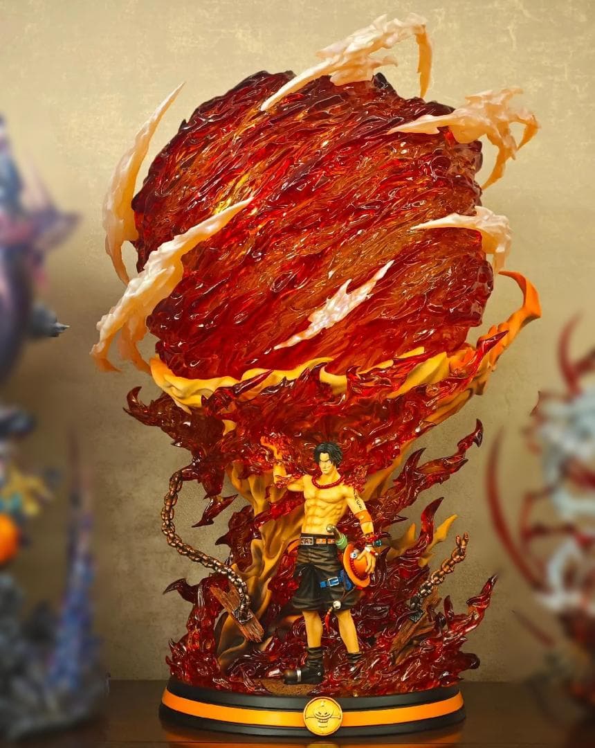 ワンピース 大炎戒炎帝 ポートガス・D・火拳のエース ガレージキット フィギュア