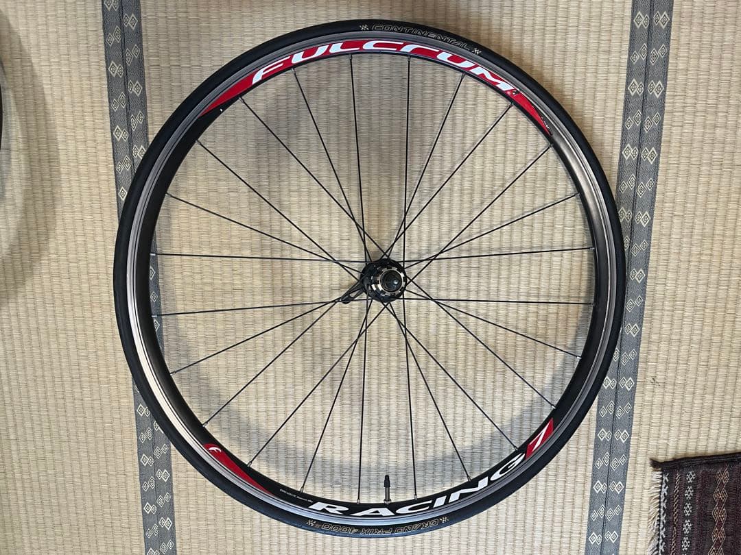 Fulcrum Racing7 完組ホイール前後 カンパ10Sフリー QRあり