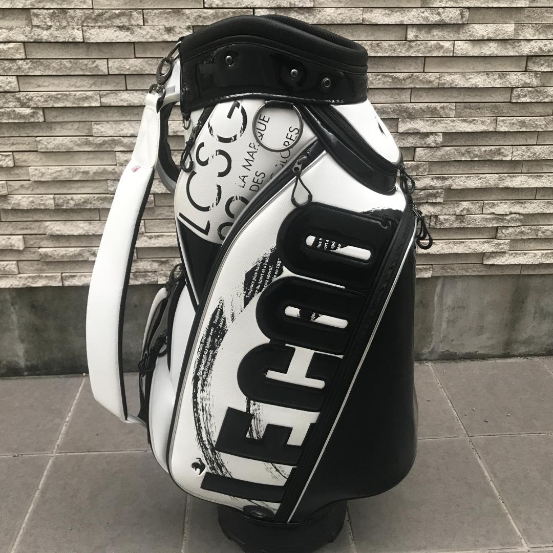 中古品 LECOQ SPORTIF LCSG82 カート型キャディバッグ