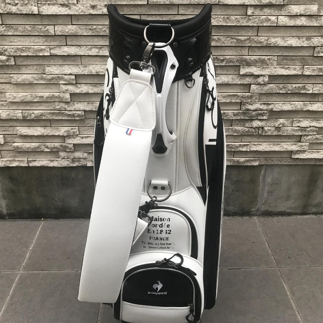 中古品 LECOQ SPORTIF LCSG82 カート型キャディバッグ