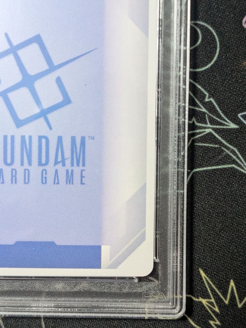 ガンダムカードゲーム β版　スレッタ‪・マーキュリー　パラレル PSA10