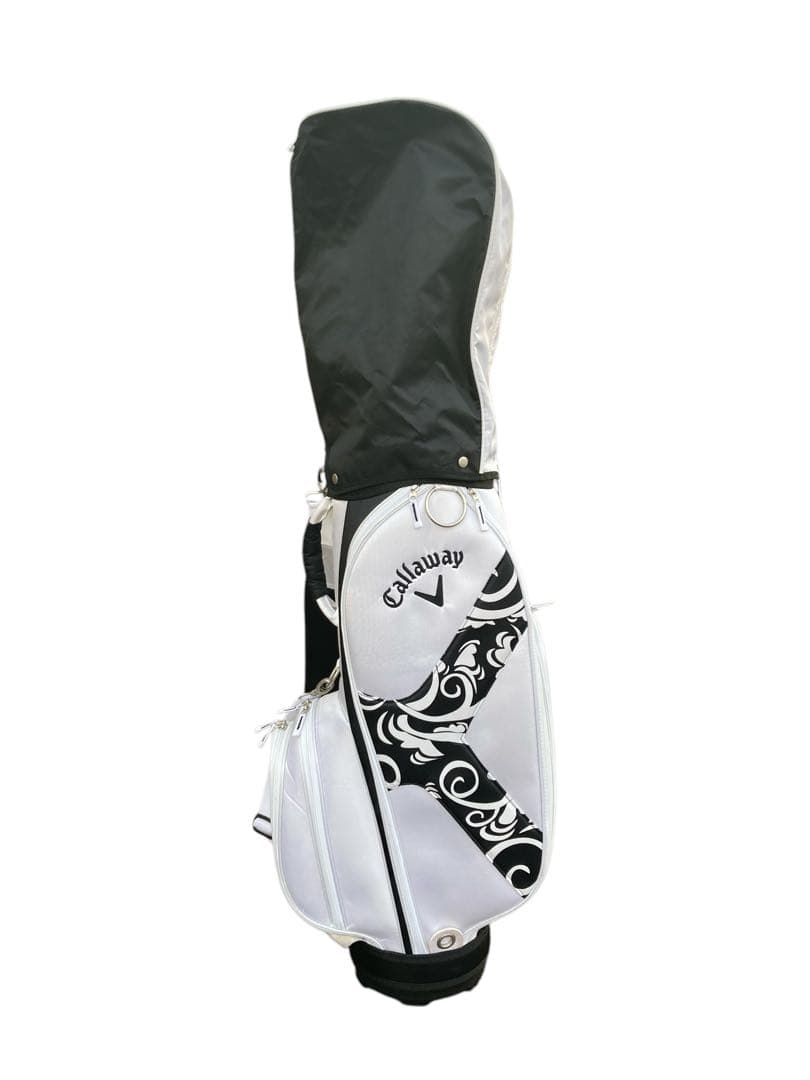 キャロウェイ　ソレイルモデル　ゴルフバッグ ホワイト&ブラック