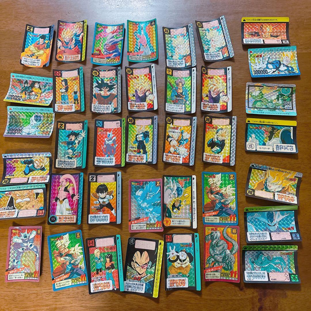 ドラゴンボールトレーディングカードキラ（隠しキラ）約38枚セット