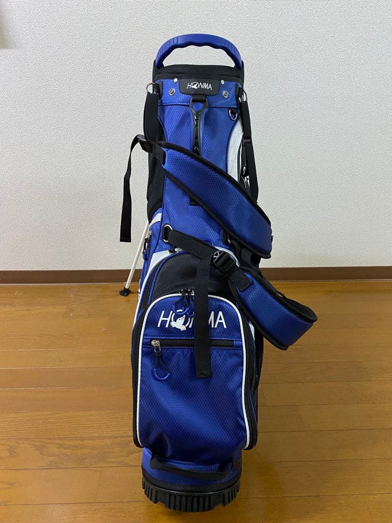 【良品】本間 ホンマ キャディバッグ　スタンド アイアンカバー付き