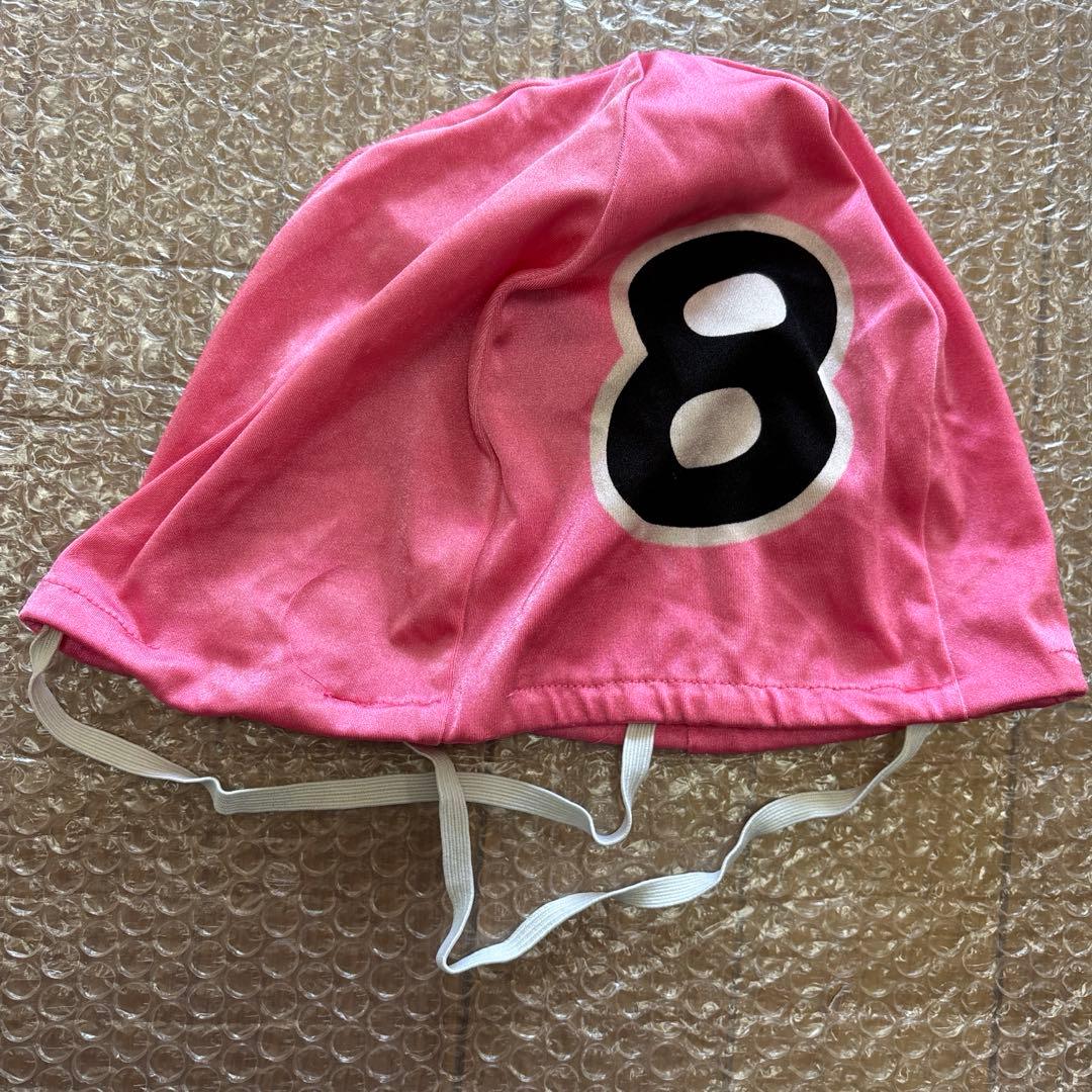 競輪 ユニフォーム ヘルメットキャップ 5番車 6番車 8番車