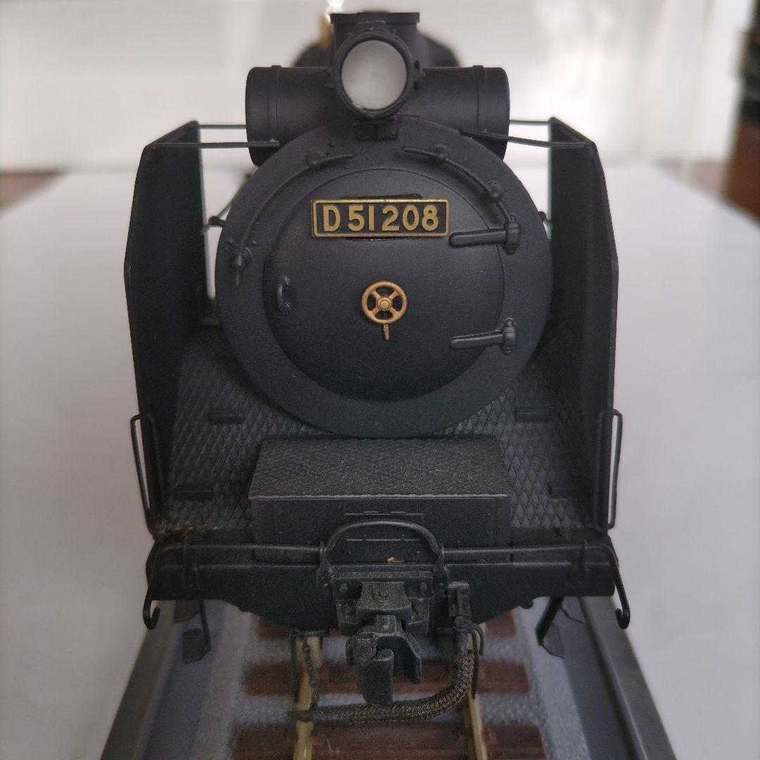D51208 蒸気機関車 1/150スケール