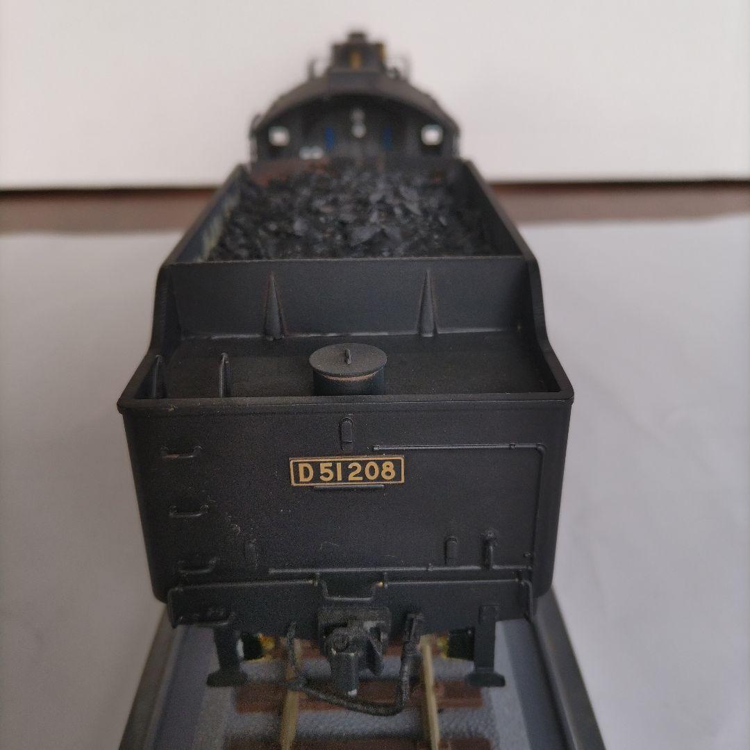 D51208 蒸気機関車 1/150スケール