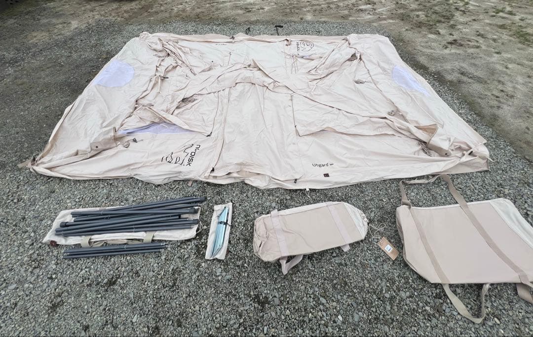 Nordisk テント　ウトガルド　フロアマットセット