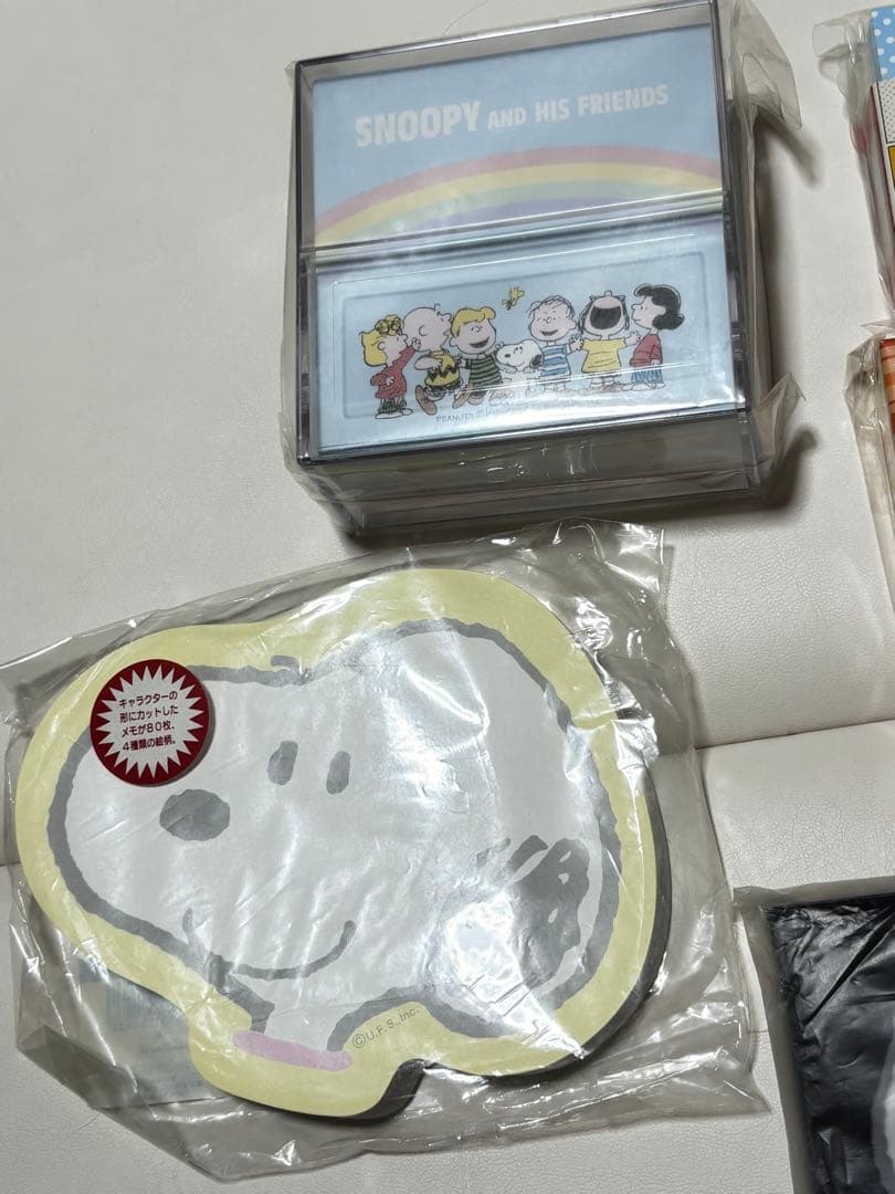 チ*ん様 スヌーピー メモ帳 文房具 7点セット