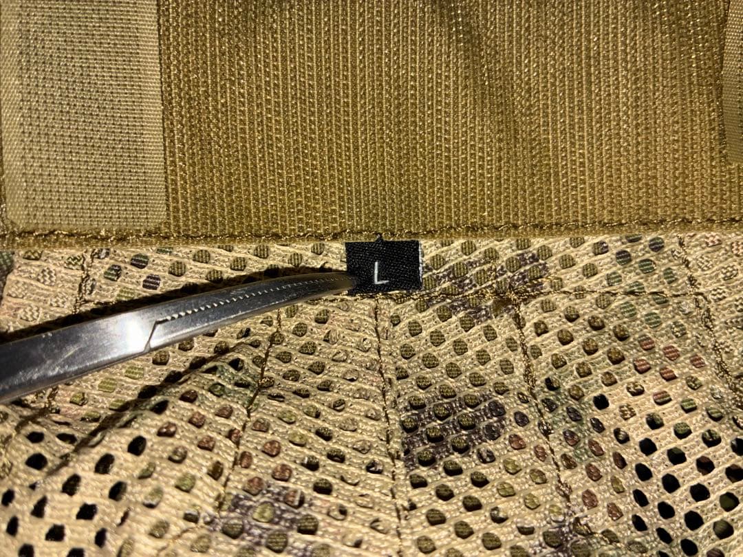 AGILITE ヘルメットカバー 実物 ops-core Lサイズ