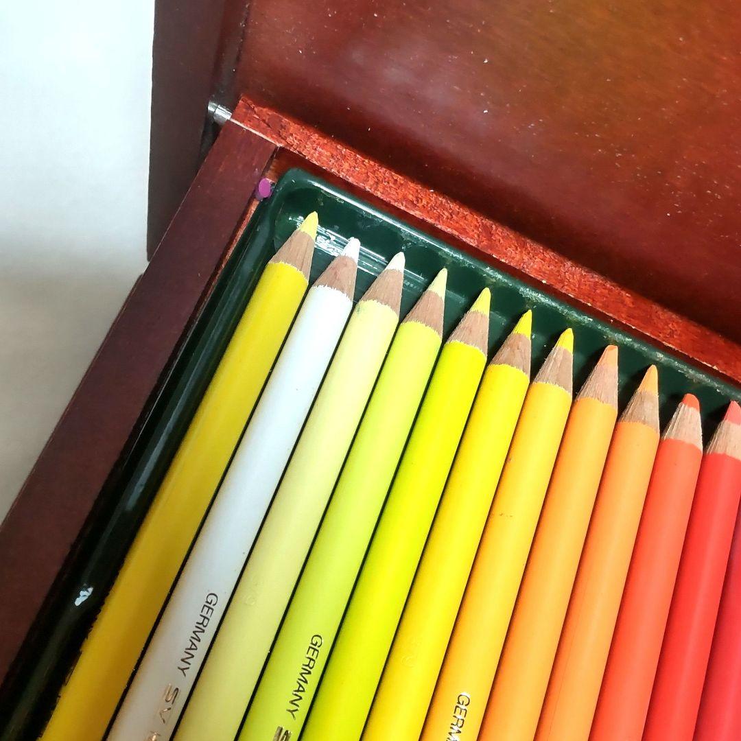 ほぼ未使用♡訳あり♡FABER-CASTELL♡色鉛筆♡100色♡木箱