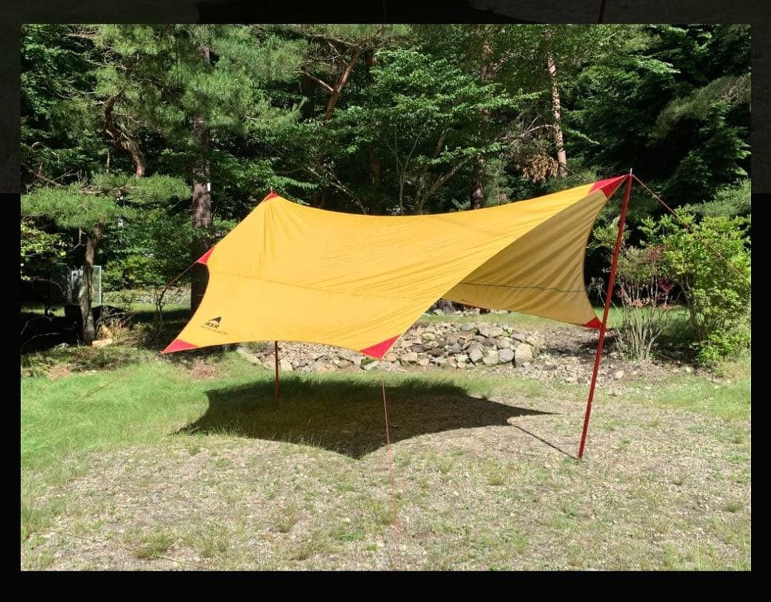 KAL様用オプション付　MSR ランデブー サンシールド 200 ウィングタープ