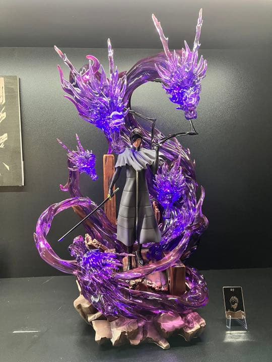 BLEACH 黒衣少年図 藍染惣右介 ガレージキット ガレキ スタチュー①⑧