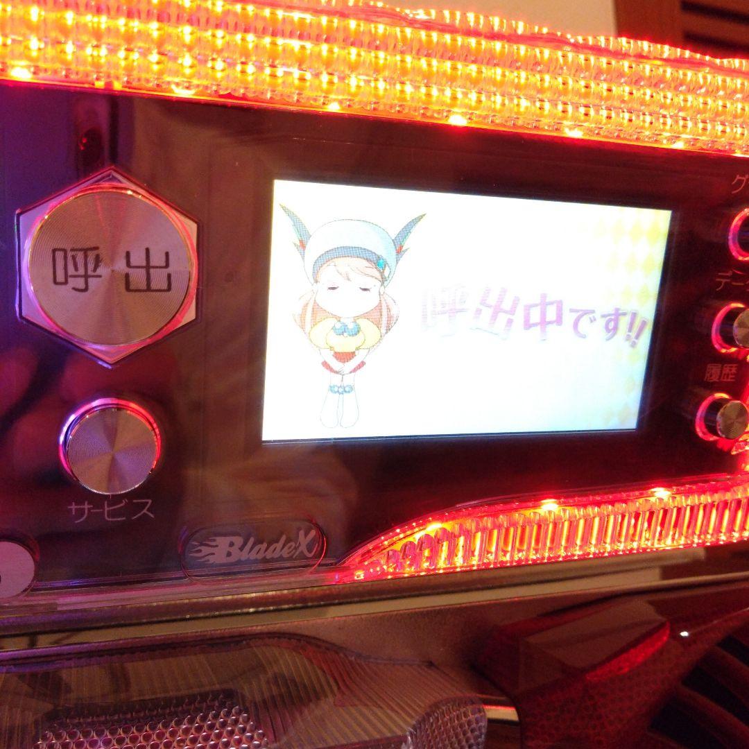 パチスロ　ブレイドX　データカウンター　スロット　実機　アクリル製　ステー付き