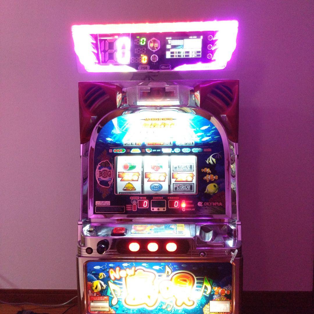 パチスロ　ブレイドX　データカウンター　スロット　実機　アクリル製　ステー付き