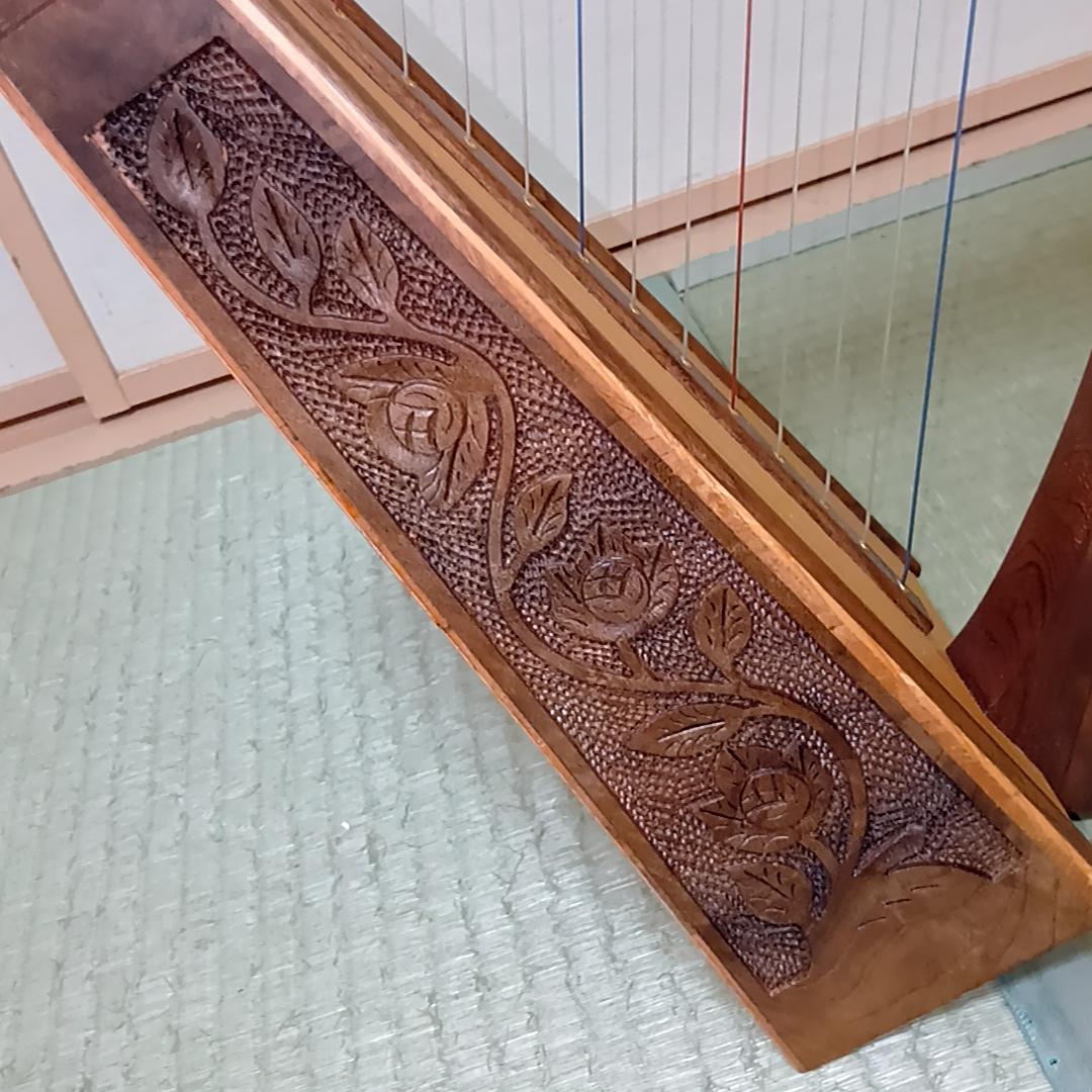 ベイビーハープ　12弦　教本付き　グレースハープ