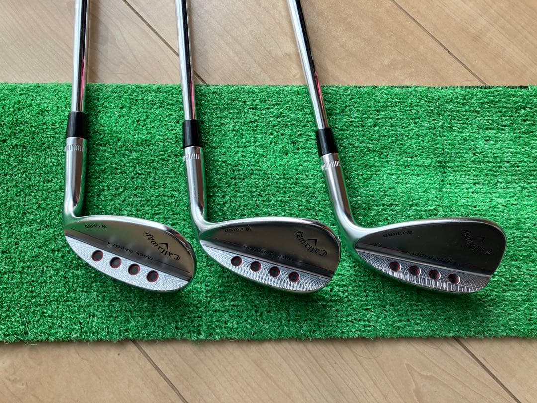 キャロウェイMACK DADDY4 W GRIND3本セット（50-54-58）