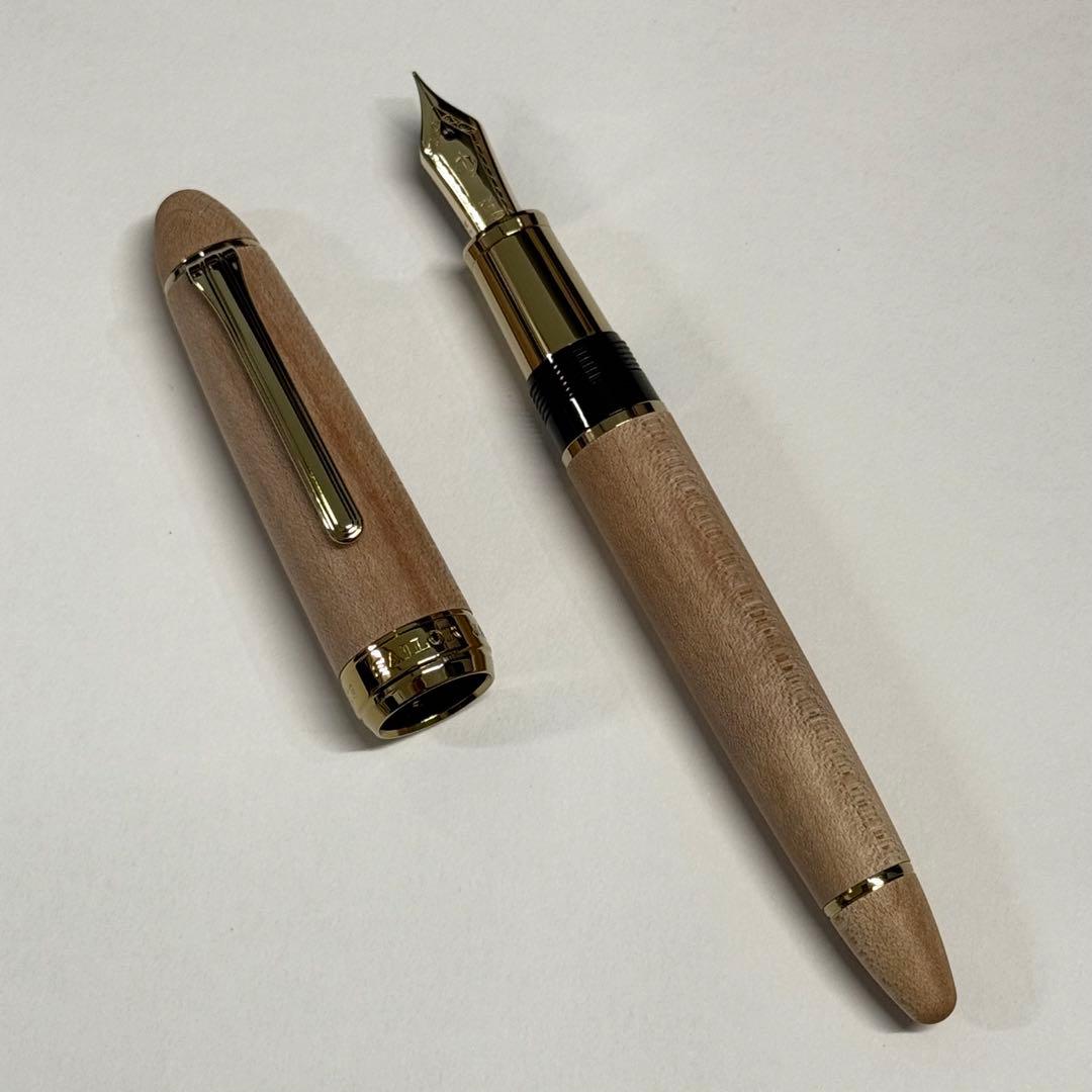 SAILOR セーラー ハードメープル ナチュラル 万年筆 中細