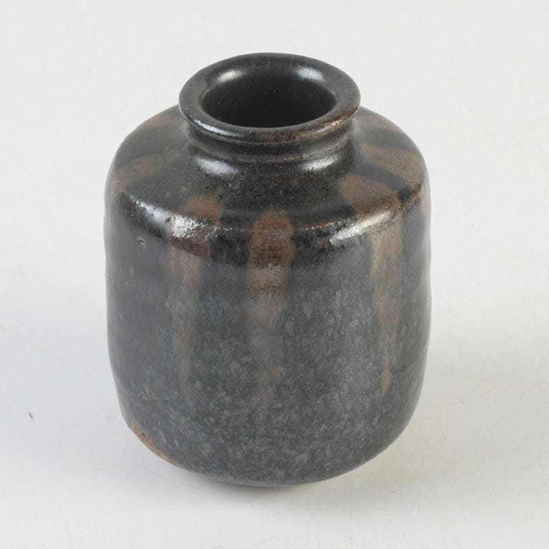 茶道具　瀬戸焼　古瀬戸　茶入　仕覆付　V　9680