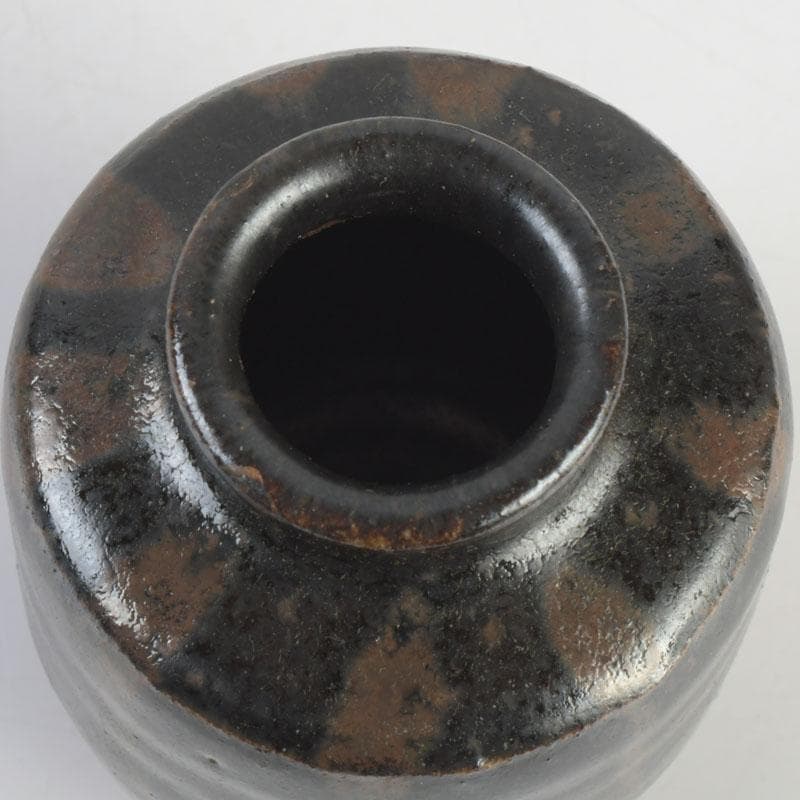 茶道具　瀬戸焼　古瀬戸　茶入　仕覆付　V　9680