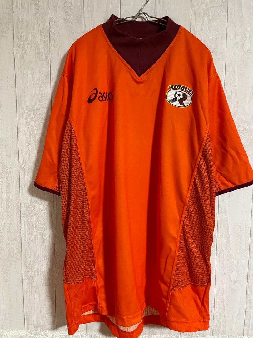 90s ASICS レッジーナReggina Calcio ゲームシャツセリエA