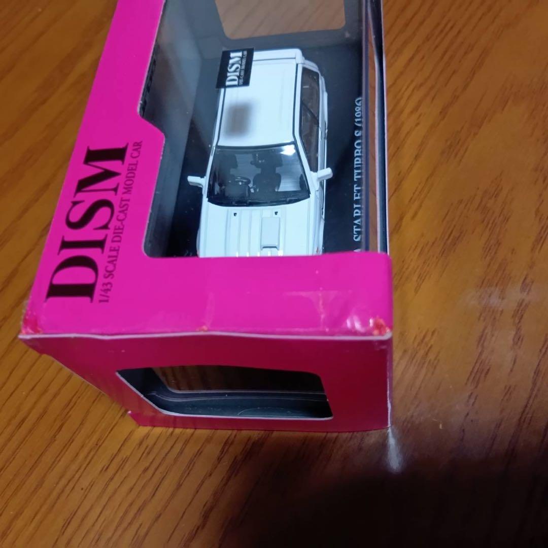 DISM ディズム　トヨタ　スターレット　ターボ-S 1986年式　1/43