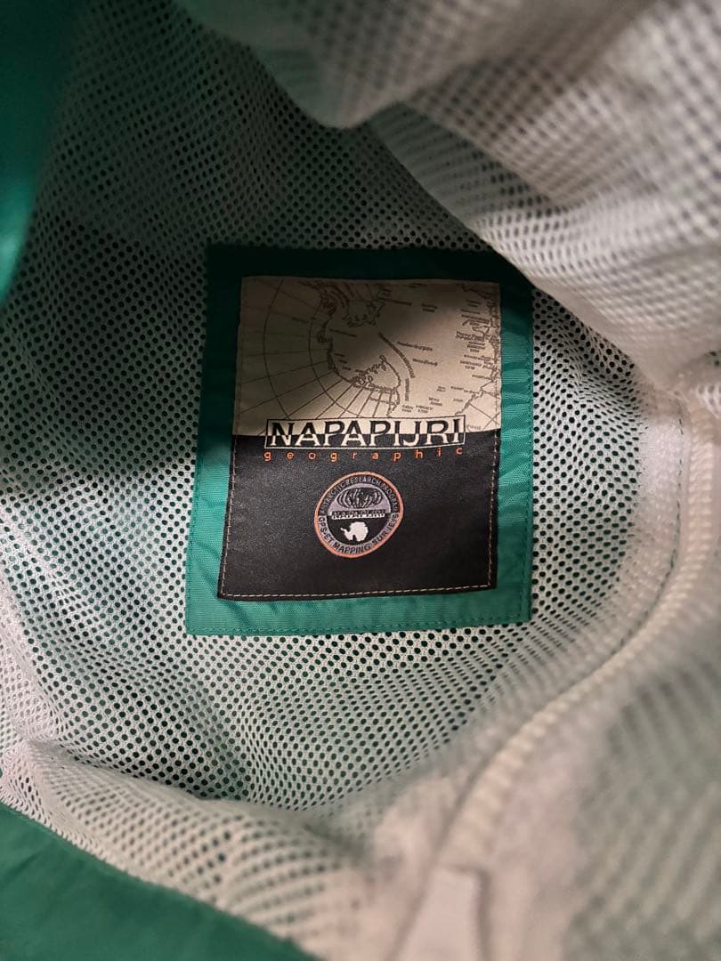 NAPAPIJRI グリーン レインウェア