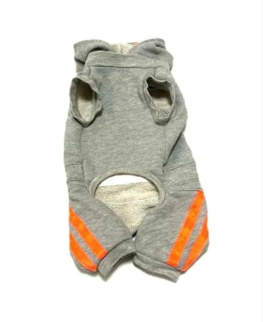 for pets only ☆フォーペッツオンリー オレンジラインロンパース