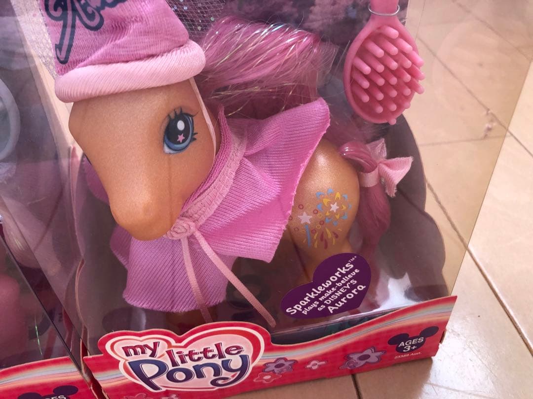 マイリトルポニーG3 ディズニー　シンデレラ　オーロラ姫