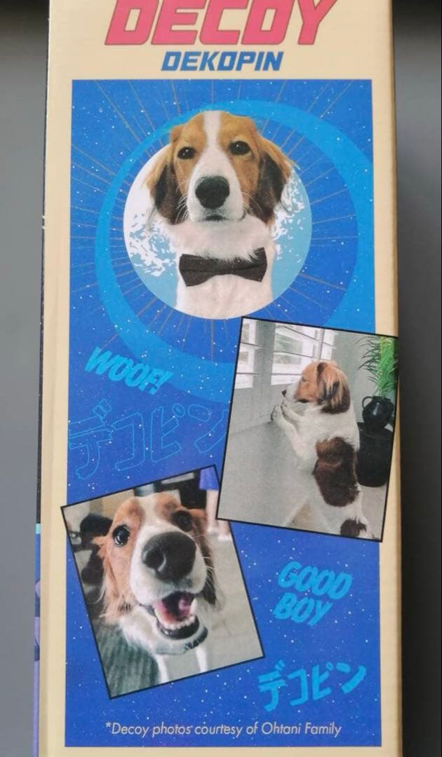 大谷翔平 & デコピン ボブルヘッド人形　ゴールド 限定版 ドジャース 非売品