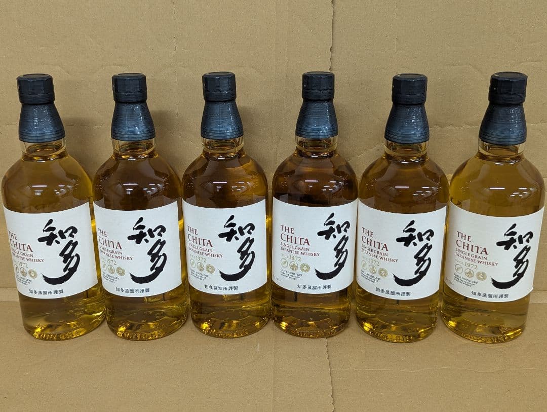 サントリー シングルグレーンウイスキー 知多 700ml 6本セット