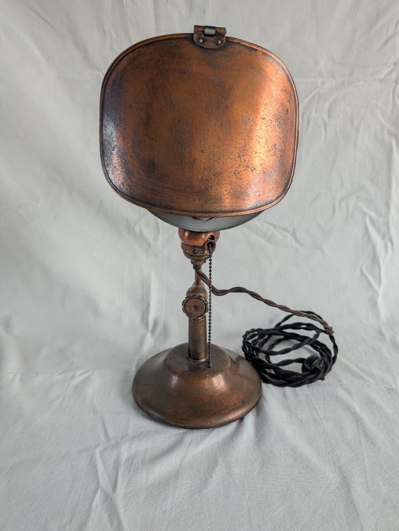 1910〜20年代　アメリカ　LYHNE社製デスクランプ　インダストリアル