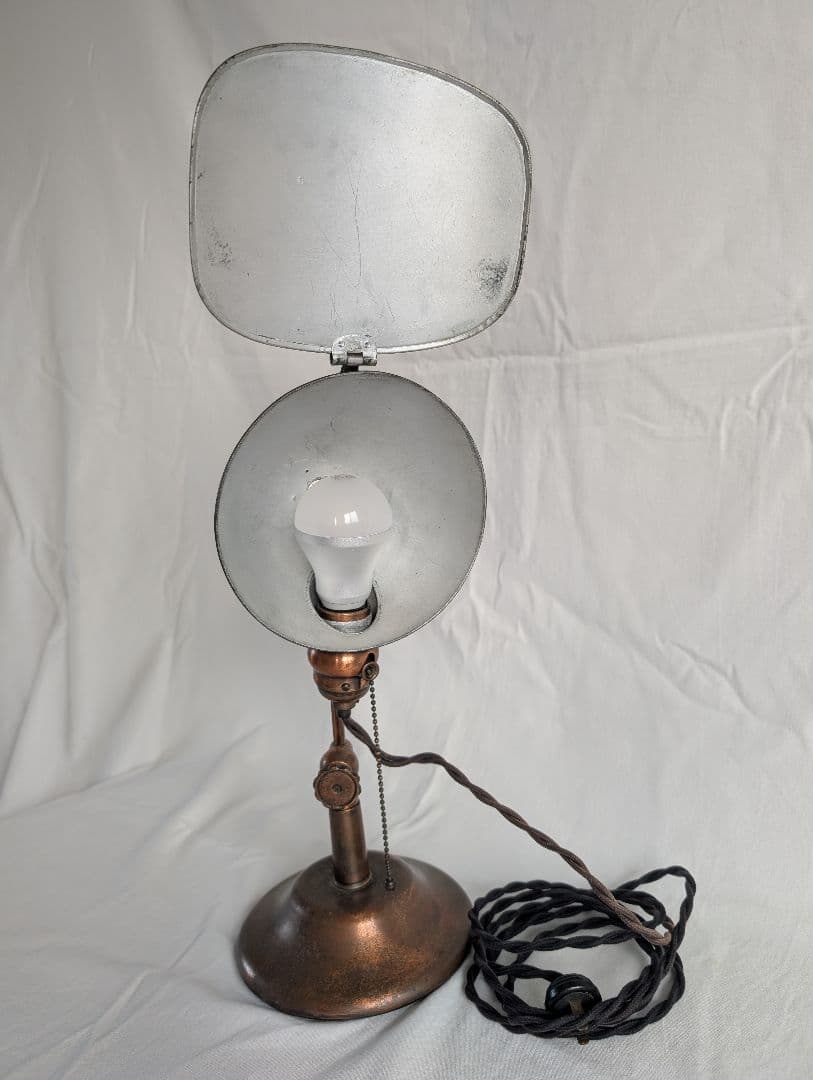 1910〜20年代　アメリカ　LYHNE社製デスクランプ　インダストリアル