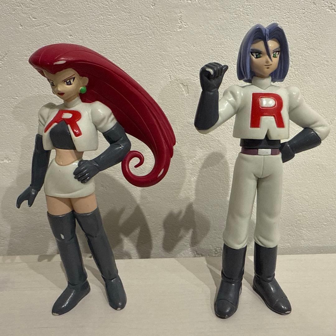 ✨激レア✨ 当時物 モンコレ TOMY ロケット団 ニャース気球船 セット