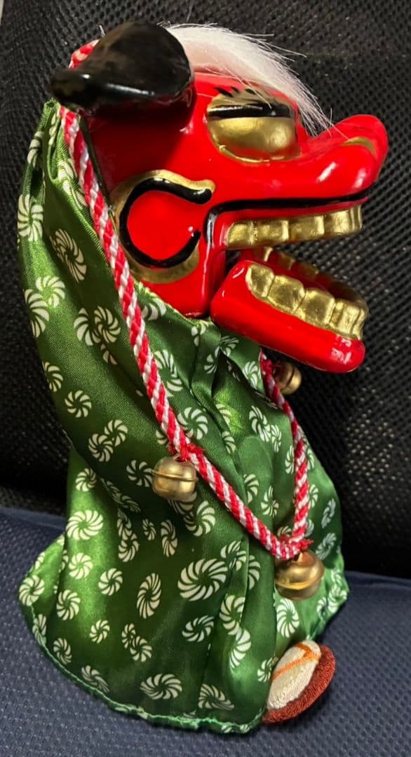 中古正月玩具　ダンシング獅子舞