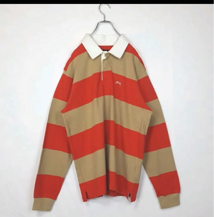 stussy ラガーシャツ