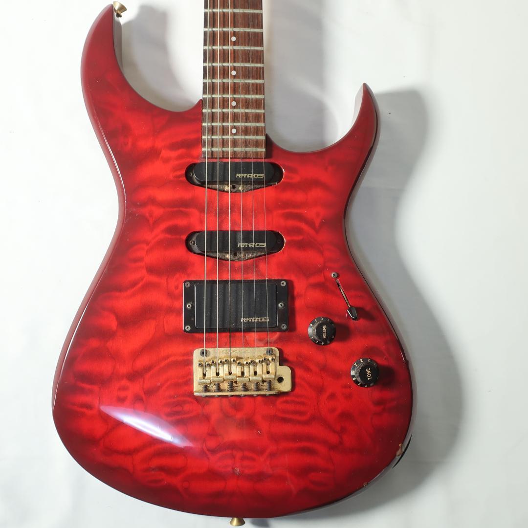 90s FERNANDES エレキギター ケース付 GOTOHペグ搭載