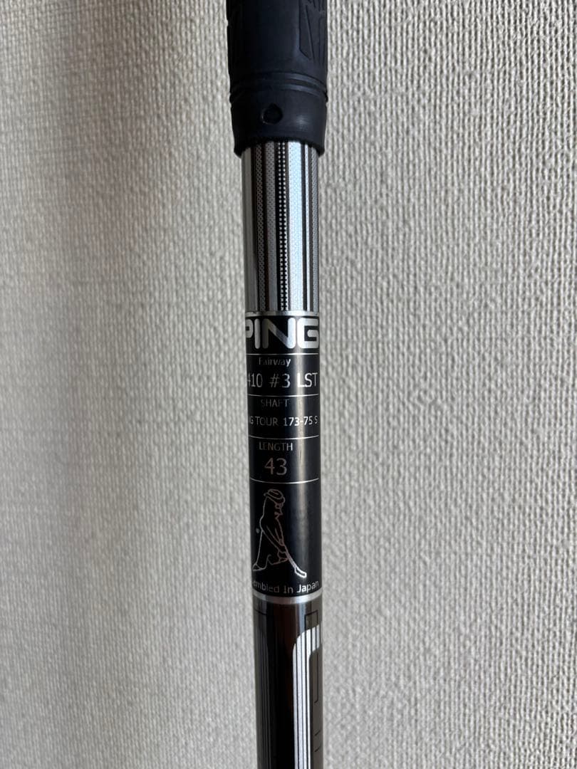 名器 PING G410 LST 3W TOUR 173-75S ヘッドカバー付