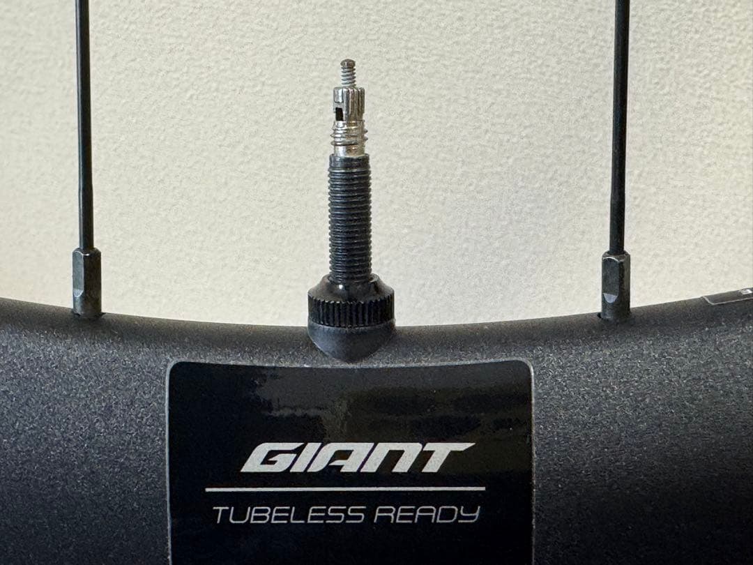 GIANT P-A2 ディスク チューブレスレディ ホイールセット シマノフリー