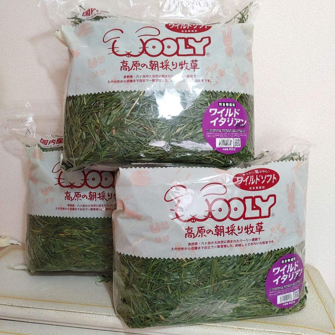 WOOLYウーリー25年度産 ワイルドイタリアン・ライグラス 400g